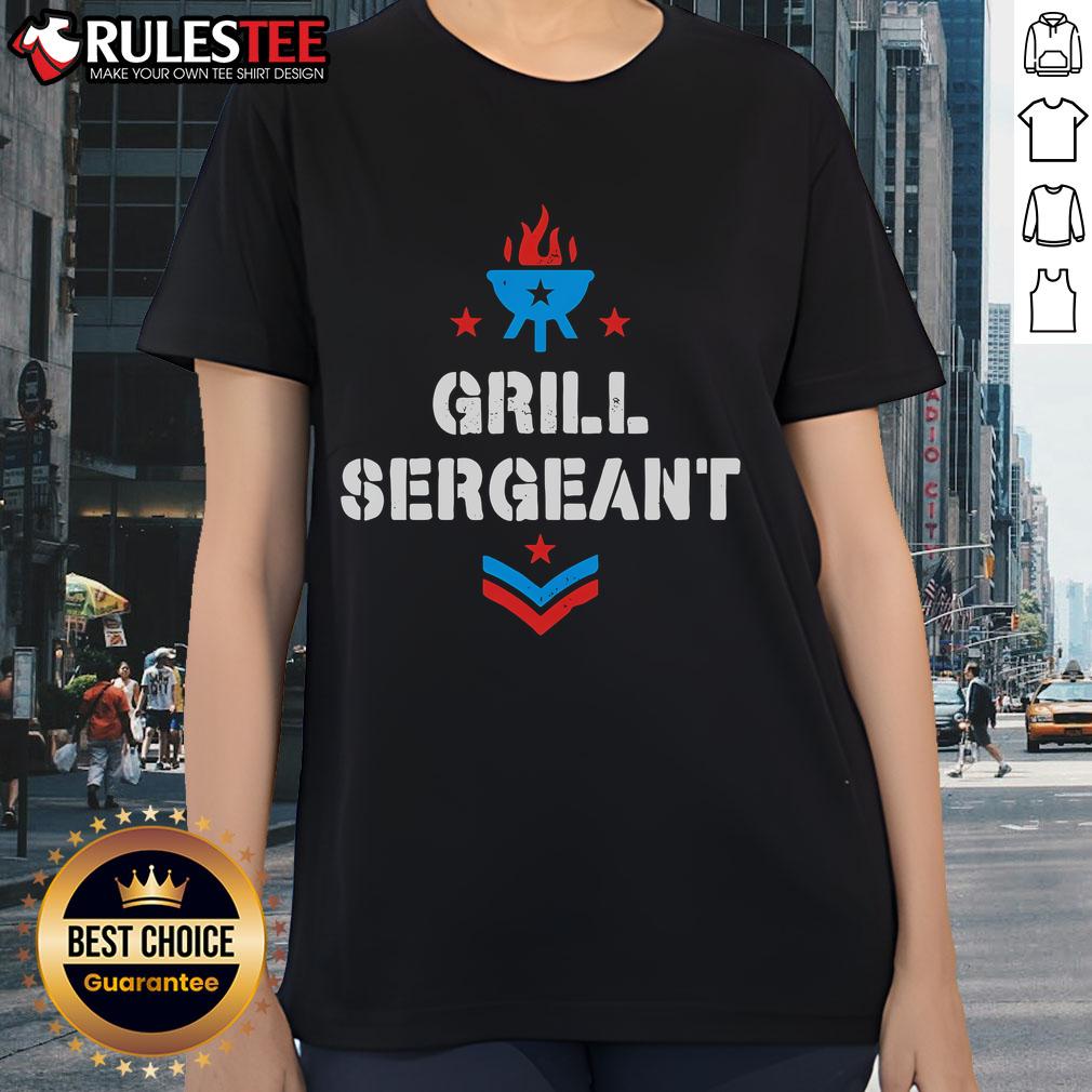 Nice Grill Sergeant 4th Of July T-Shirt - Image 3