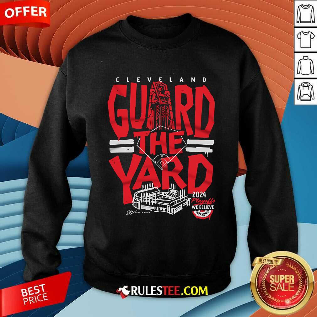 Nice Guard The Yard 2024 Playoff T-Shirt - Image 3