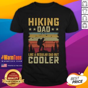 Nice Hiking Dad Like A Regular Dad But Cooler T-Shirt