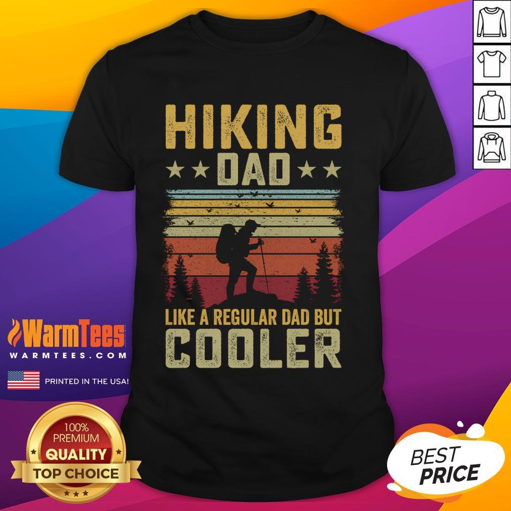 Nice Hiking Dad Like A Regular Dad But Cooler T-Shirt