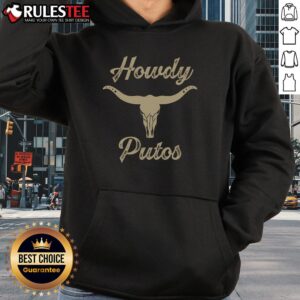 Alternative view of Nice Howdy Putos Bull Skull Country Cowboy Western T-Shirt