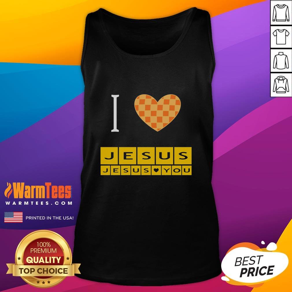Nice I Heart Jesus And Jesus Loves You T-Shirt - Image 4