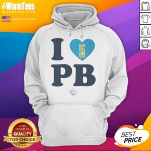 Alternative view of Nice I Love Paige Bueckers 5 T-Shirt