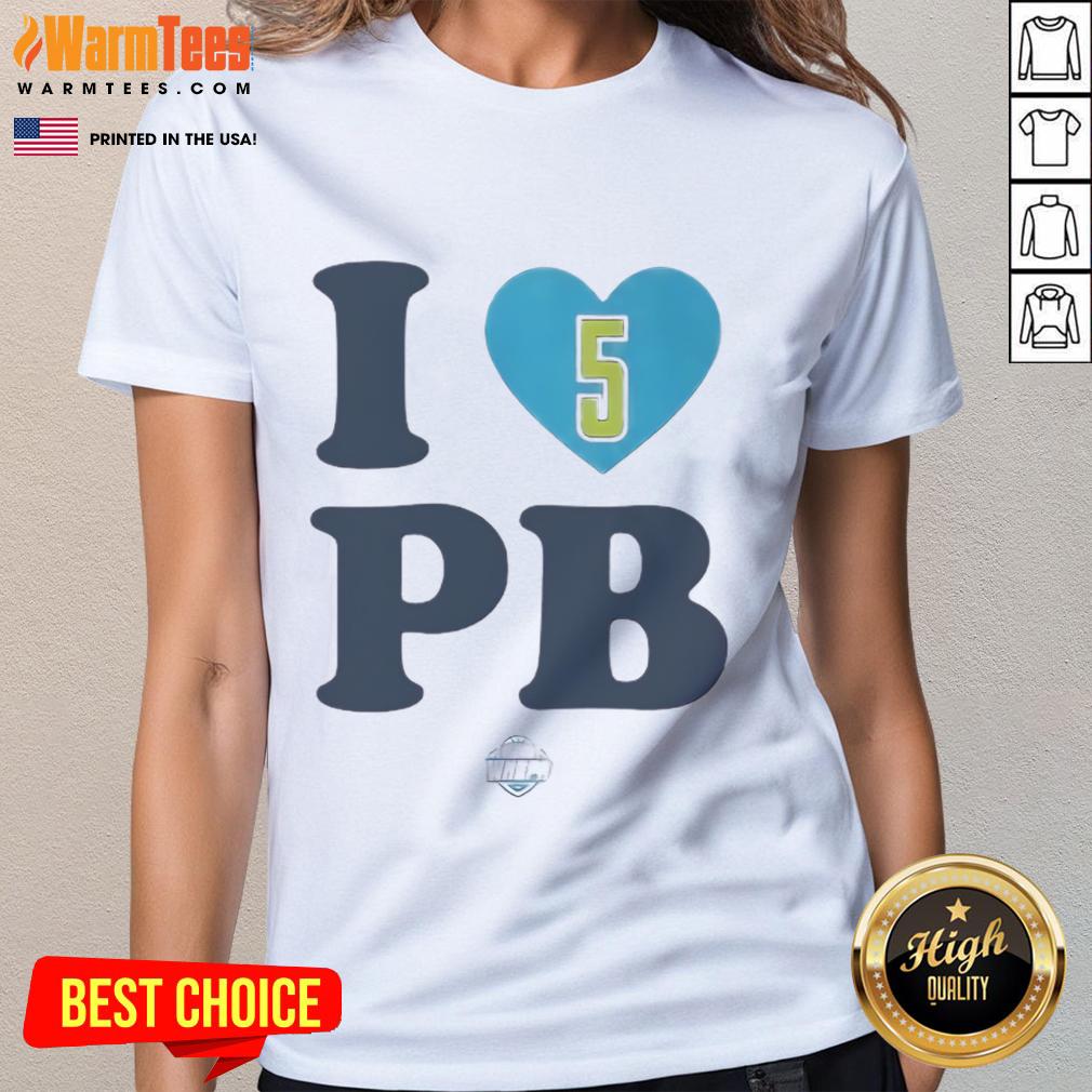 Nice I Love Paige Bueckers 5 T-Shirt - Image 3