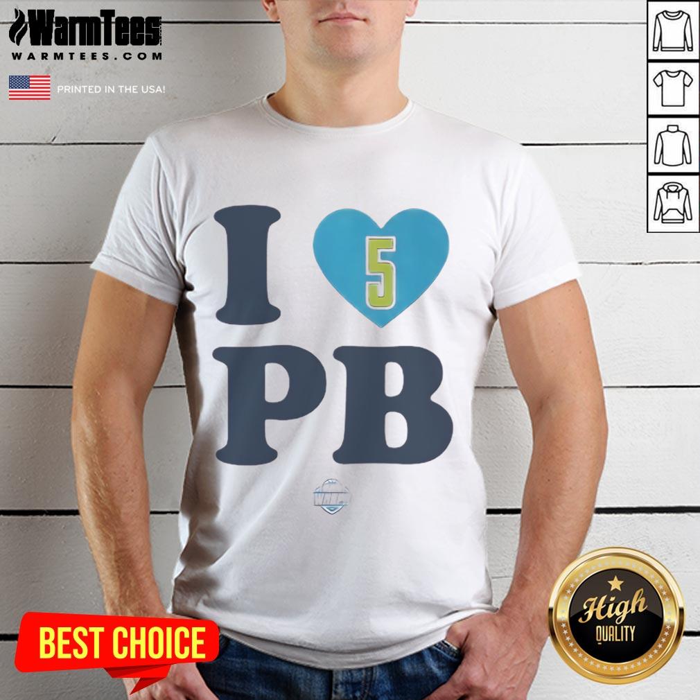 Nice I Love Paige Bueckers 5 T-Shirt