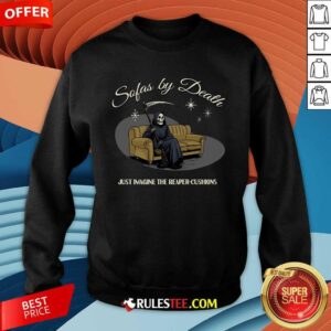 Alternative view of Nice Imagine The Reaper Cushions T-Shirt