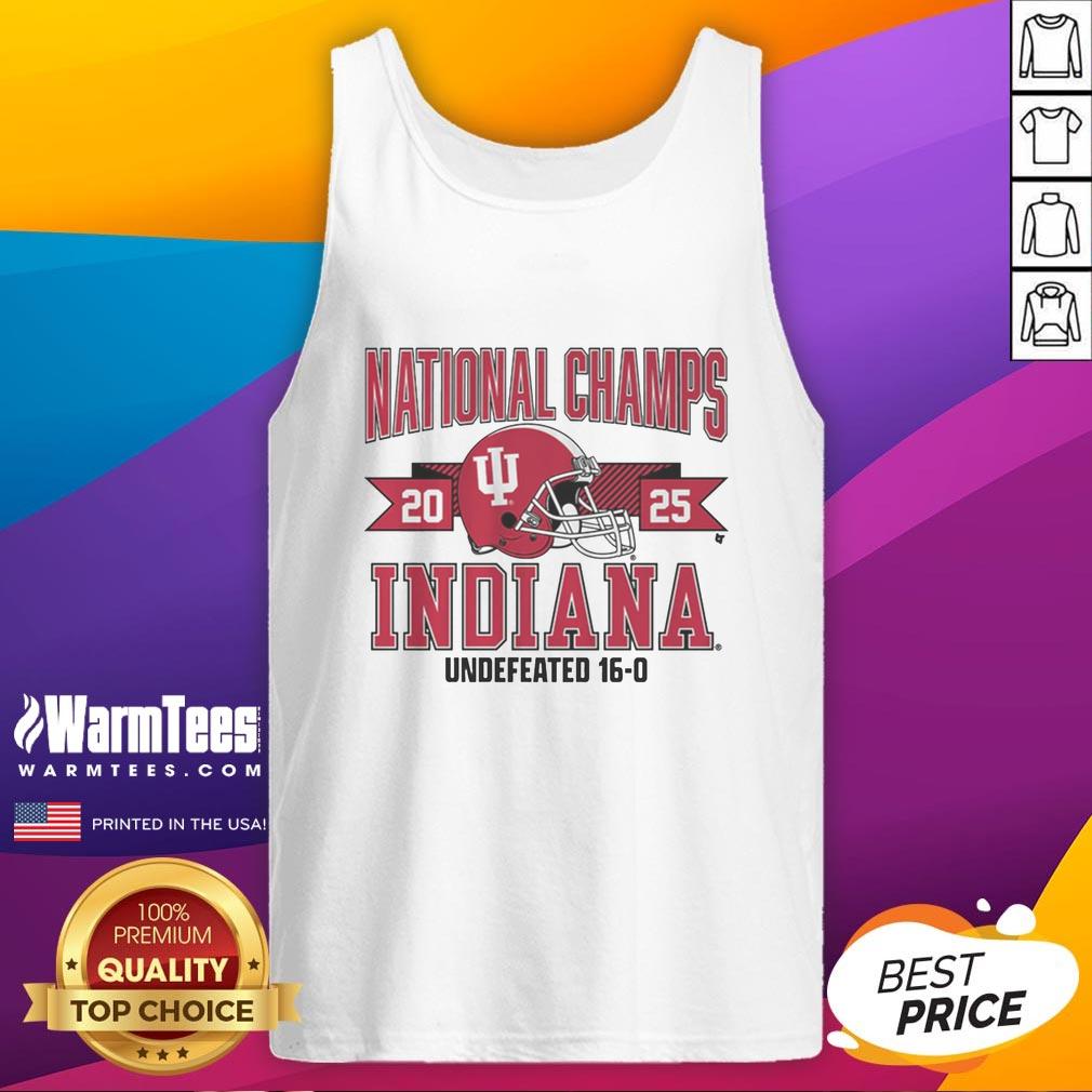 Nice Indiana Football 2025 CFP National Champions Arched Helmet T-Shirt - Image 4
