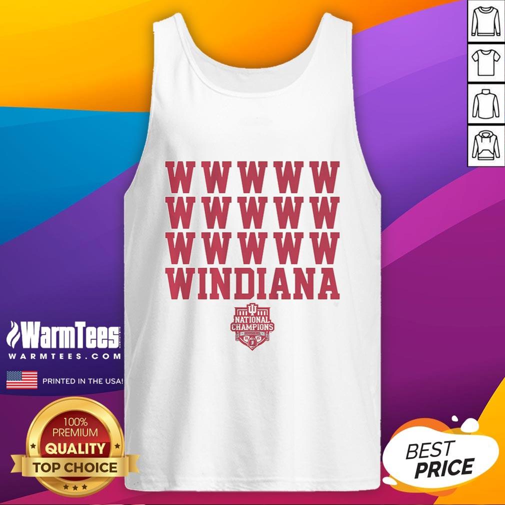 Nice Indiana Football Windiana 2025 National Champions T-Shirt - Image 4