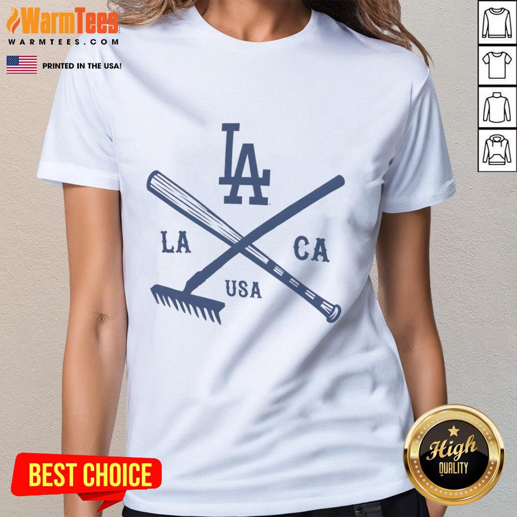 Nice Los Angeles Dodgers Nostalgia Stadium USA T-Shirt - Image 3