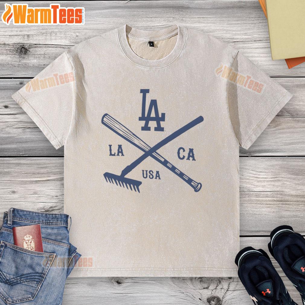 Nice Los Angeles Dodgers Nostalgia Stadium USA T-Shirt - Image 6