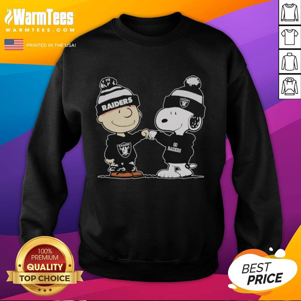Nice Los Angeles Raiders Snoopy And Charlie Brown Best Friends T-Shirt - Image 5