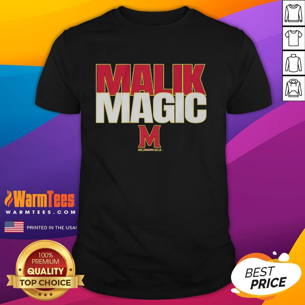 Nice Maryland Terrapins Football Malik Washington Magic T-Shirt
