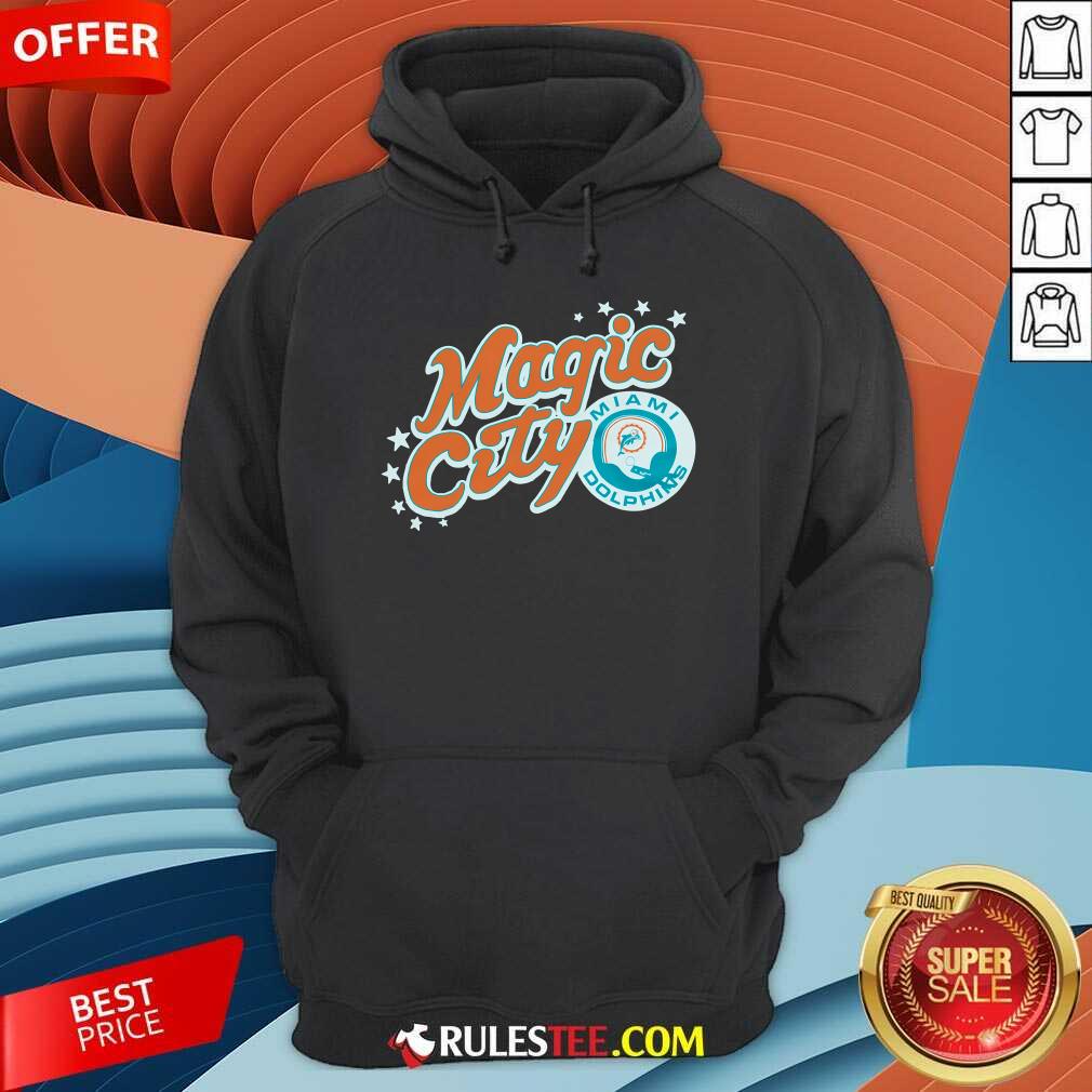 Nice Miami Dolphins Magic City T-Shirt - Image 2