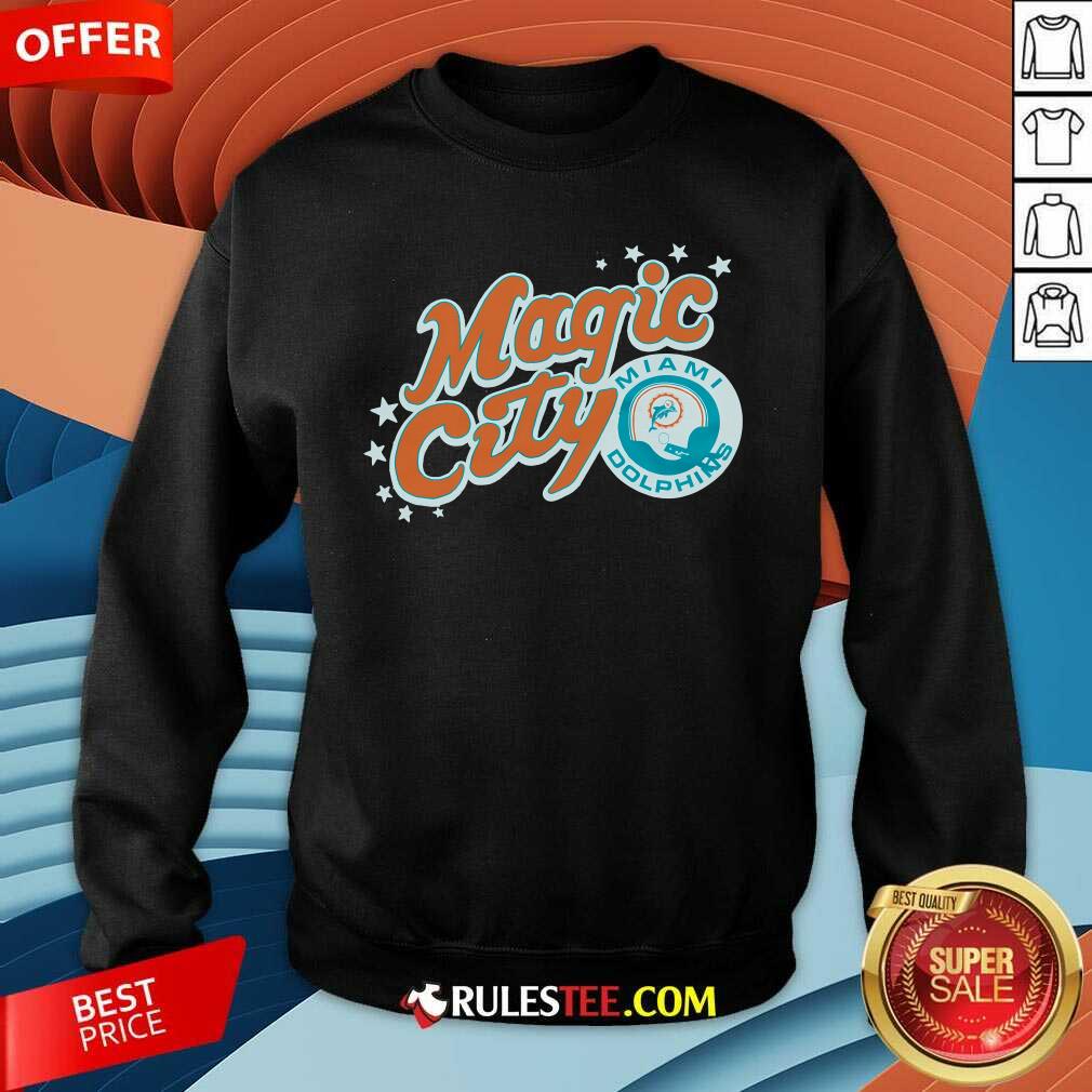 Nice Miami Dolphins Magic City T-Shirt - Image 3