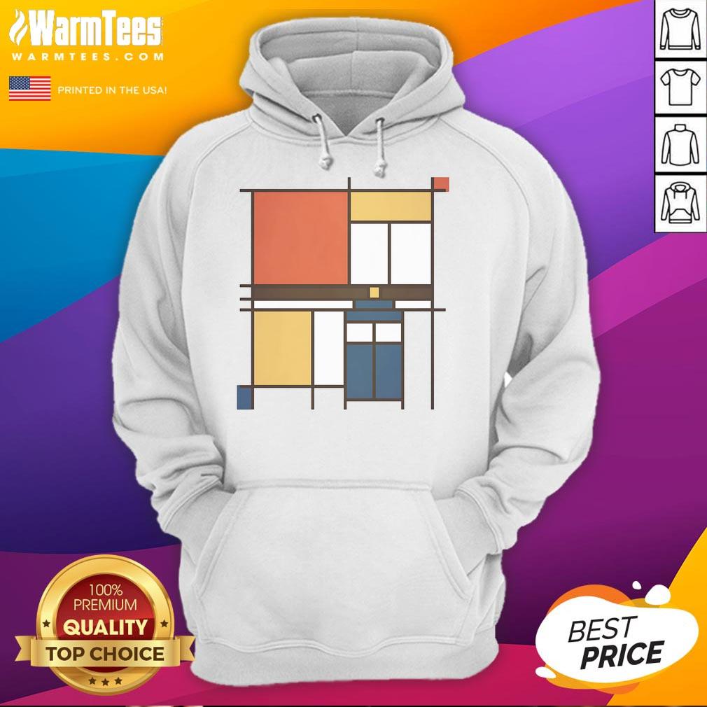 Nice Mondrian Who T-Shirt - Image 2