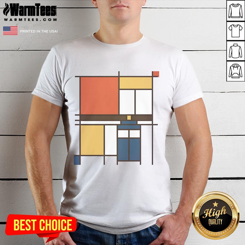 Nice Mondrian Who T-Shirt