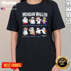 Alternative view of Nice Morgan Wallen Halloween Ghost T-Shirt