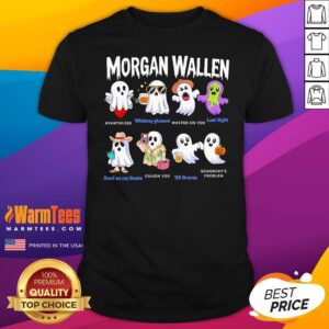 Nice Morgan Wallen Halloween Ghost T-Shirt