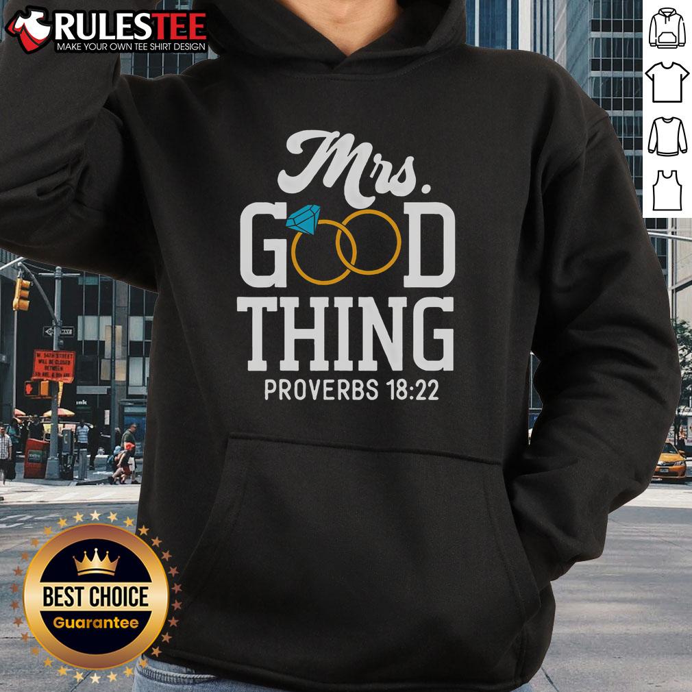 Nice Mrs Good Thing Christian T-Shirt - Image 2