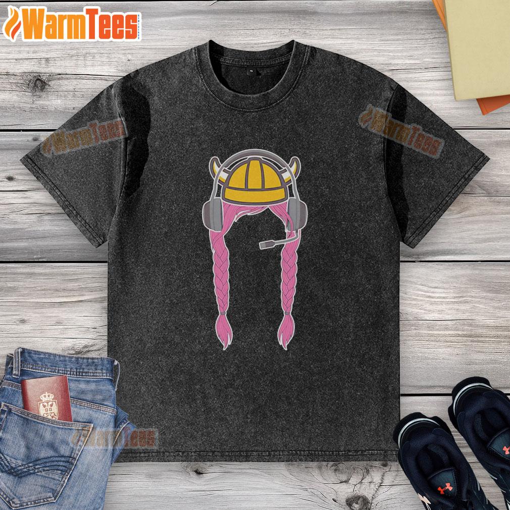 Nice NKU Esports Braids And Helmet T-Shirt - Image 6