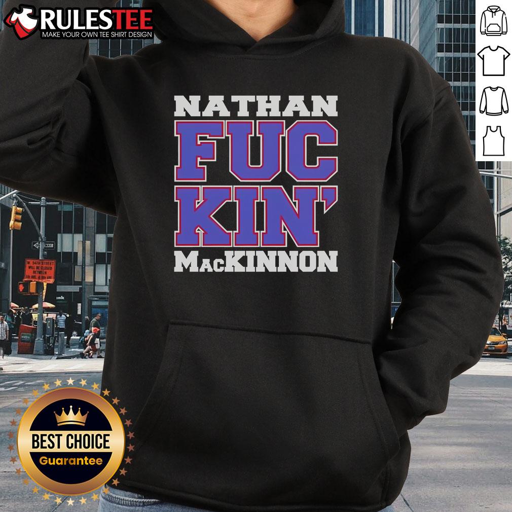 Nice Nathan Fackin' Mackinnon T-Shirt - Image 2