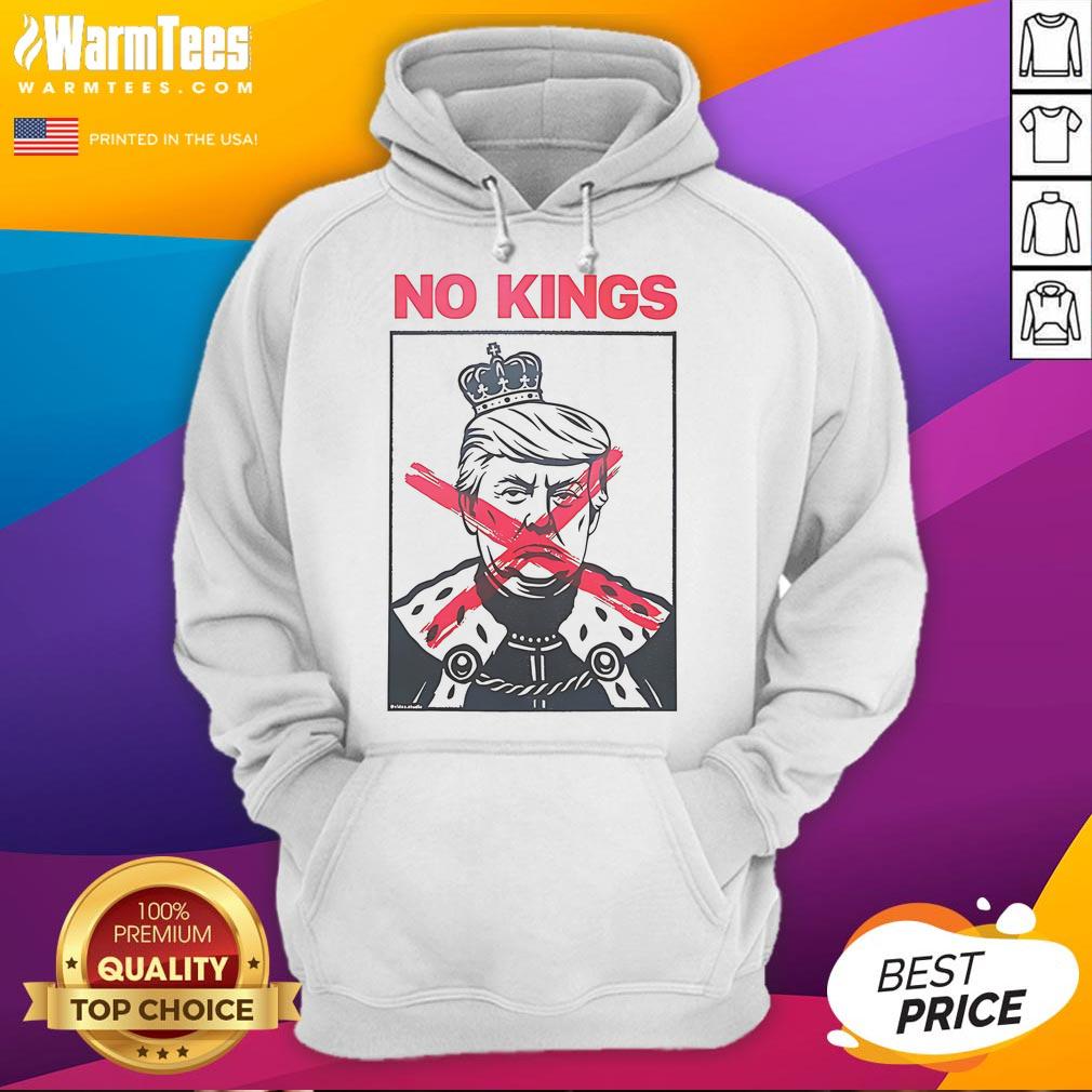 Nice No Kings Trump Paint T-Shirt - Image 2
