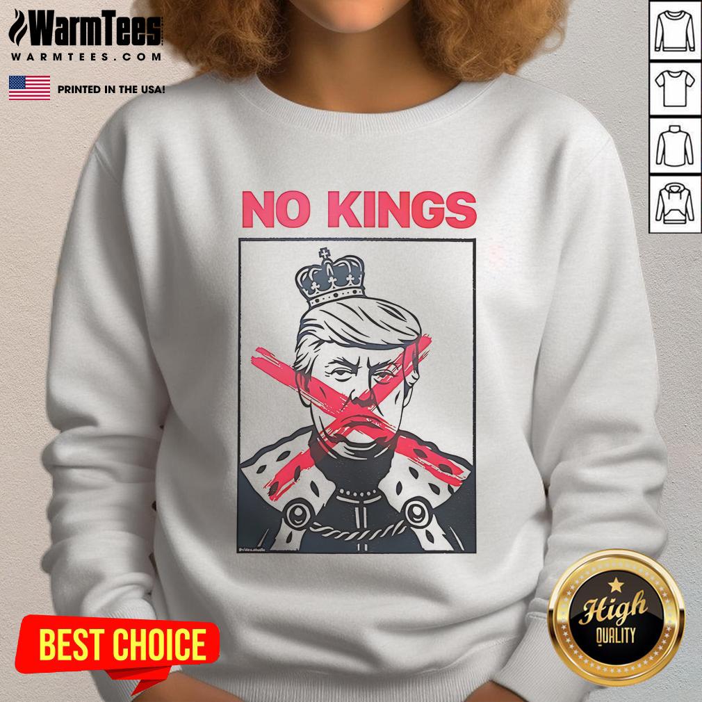Nice No Kings Trump Paint T-Shirt - Image 5