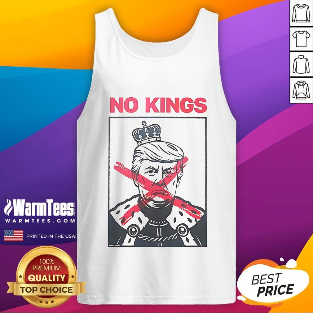 Nice No Kings Trump Paint T-Shirt - Image 4