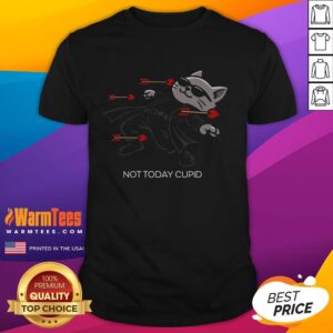 Nice Not Today Cupid Matrix Bullets Dodge Cat T-Shirt