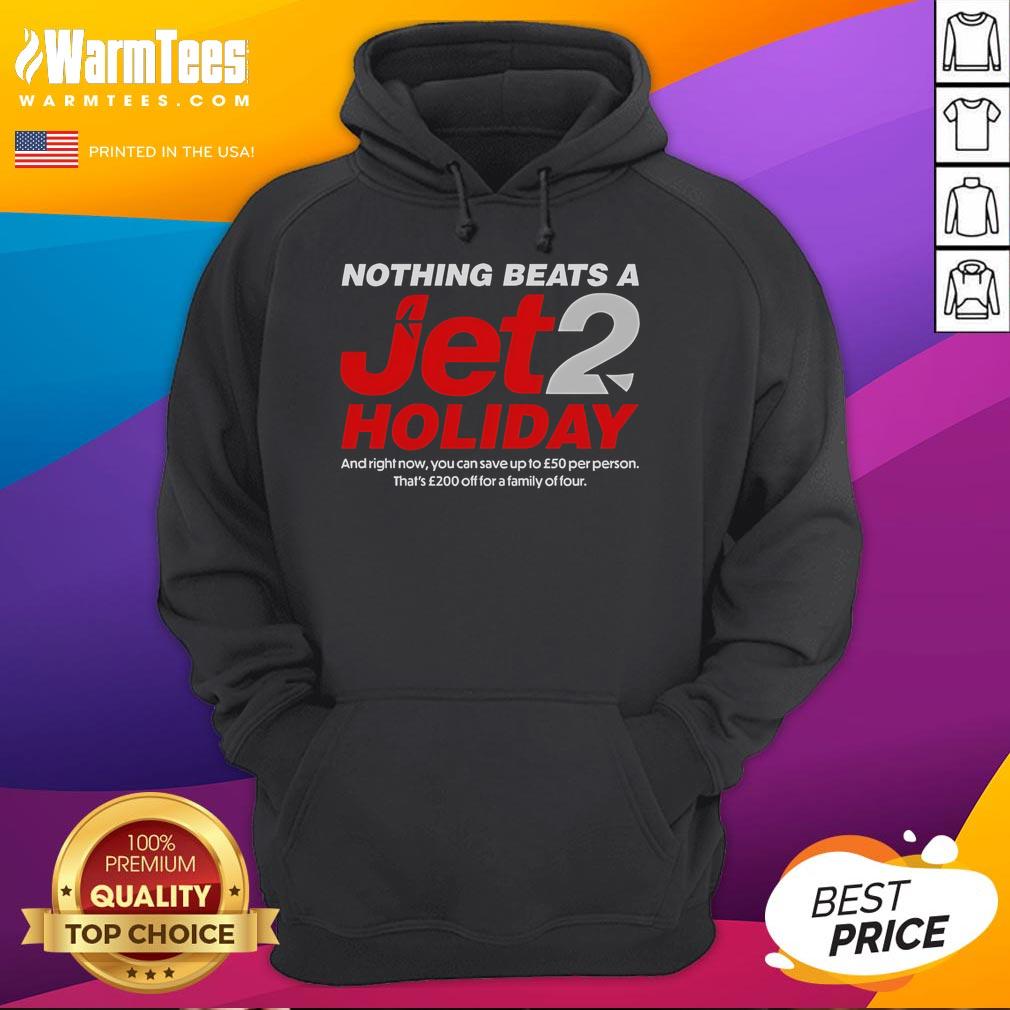 Nice Nothing Beats A Jet2 Holiday T-Shirt - Image 2