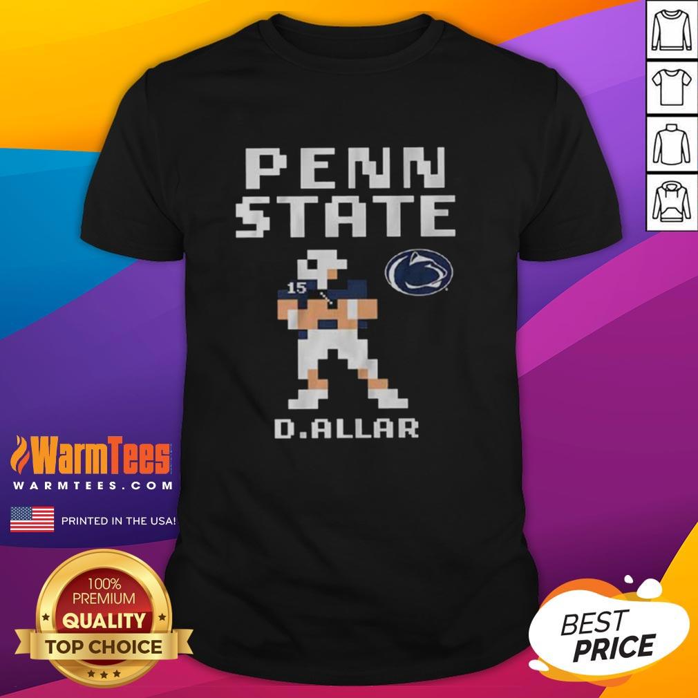 Nice Penn State Nittany Lions Football Drew Allar Retro Baller T-Shirt