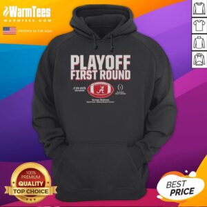 Alternative view of Nice Playoff First Round Alabama Crimson Tide 2025 CFP Winner T-Shirt