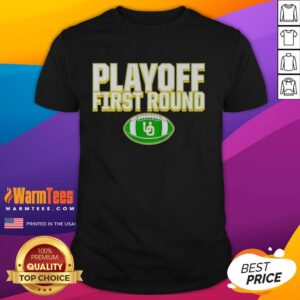 Nice Playoff First Round Oregon Ducks 2025 CFP Winner T-Shirt