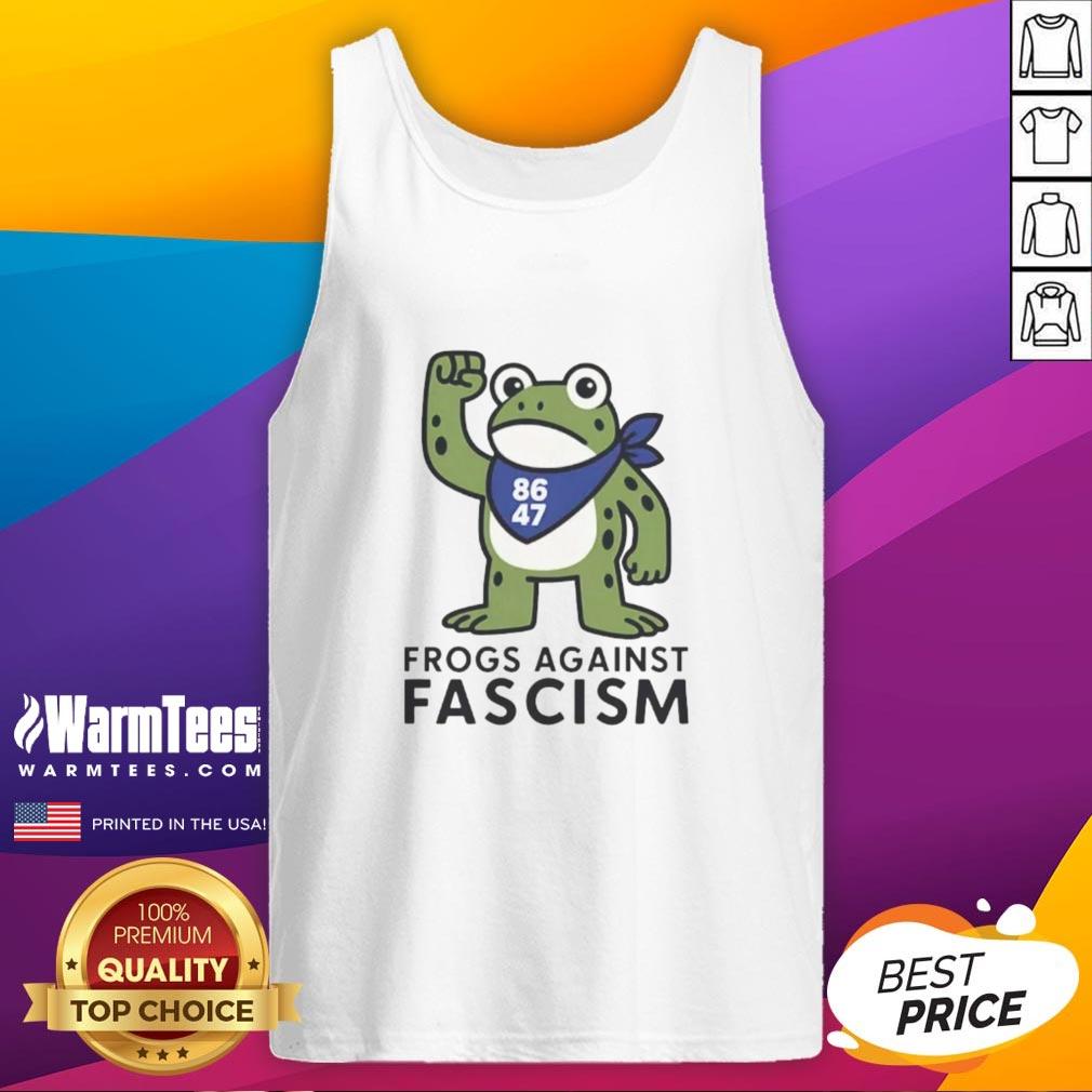 Nice Portland Frog Against Fascism 86 47 T-Shirt - Image 4