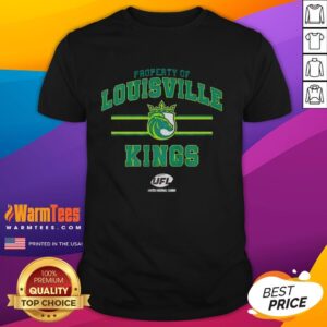 Nice Property Of Louisville Kings UFL Logo T-Shirt