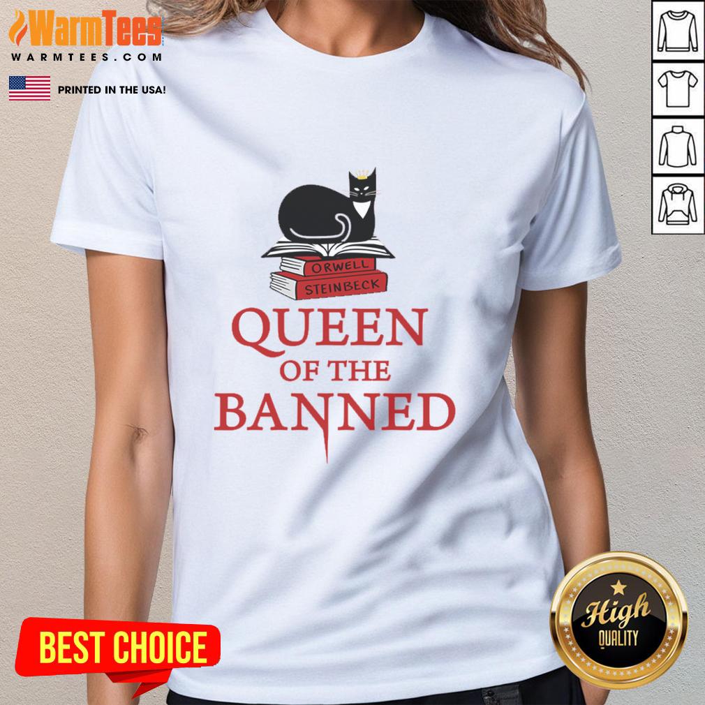 Nice Queen Of The Banned T-Shirt - Image 3
