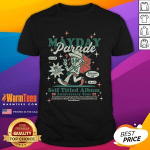 Nice Rare Mayday Parade Men Black All Size T-Shirt
