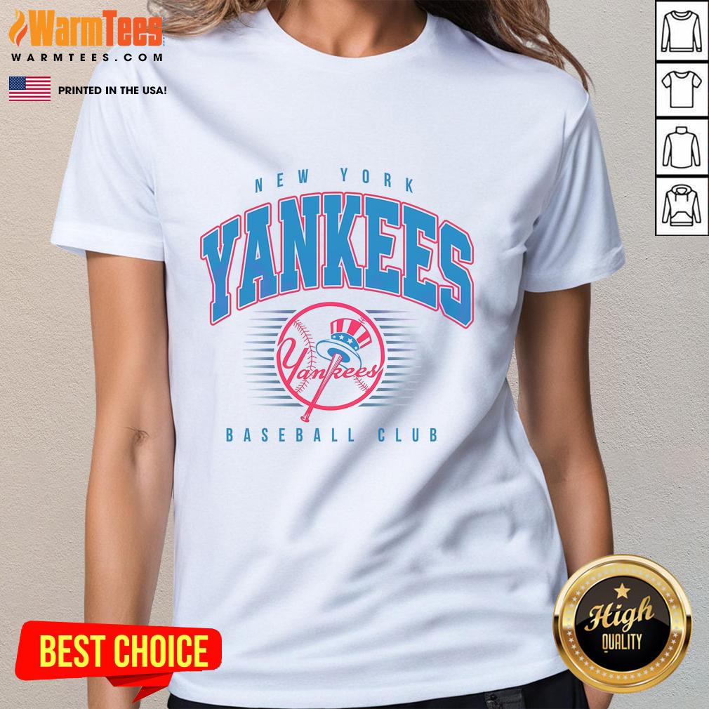 Nice Retro Vintage Yankees Baseball Club T-Shirt - Image 3