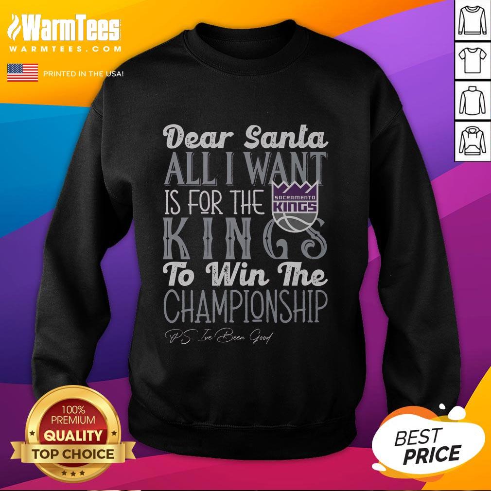 Nice Sacramento Kings All I Want T-Shirt - Image 5