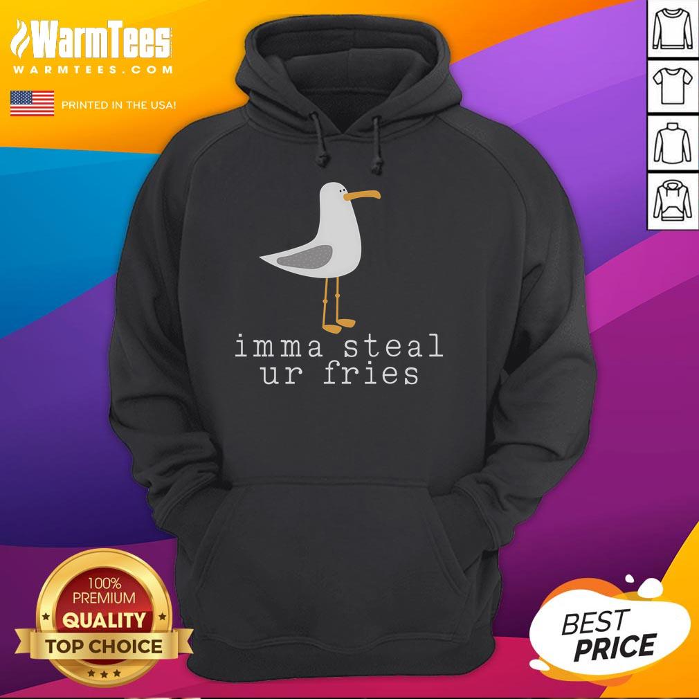 Nice Seagull Imma Steal Ur Fries T-Shirt - Image 2