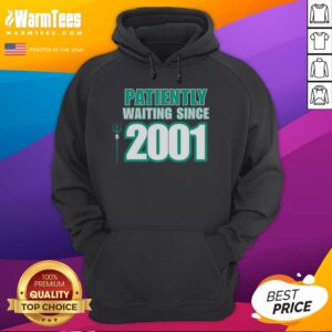 Alternative view of Nice Seattle Mariners Patiently Waiting Since 2001 T-Shirt