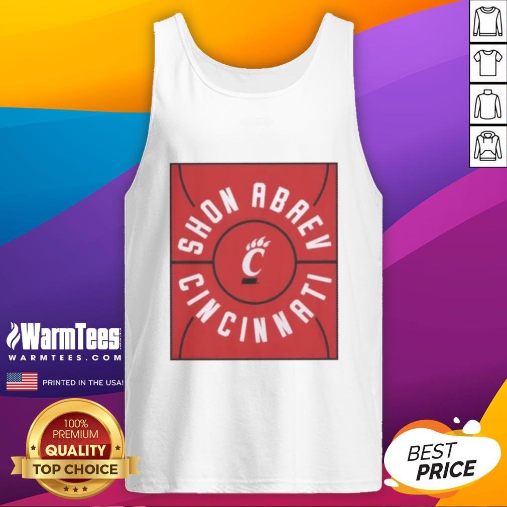 Nice Shon Abaev Full Court Cincinnati Bearcats Basketball T-Shirt - Image 4