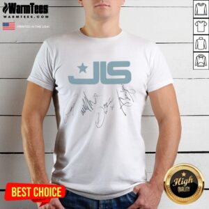 Nice Signed Jls Signature Logo T-Shirt