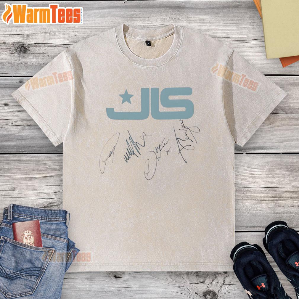 Nice Signed Jls Signature Logo T-Shirt - Image 6