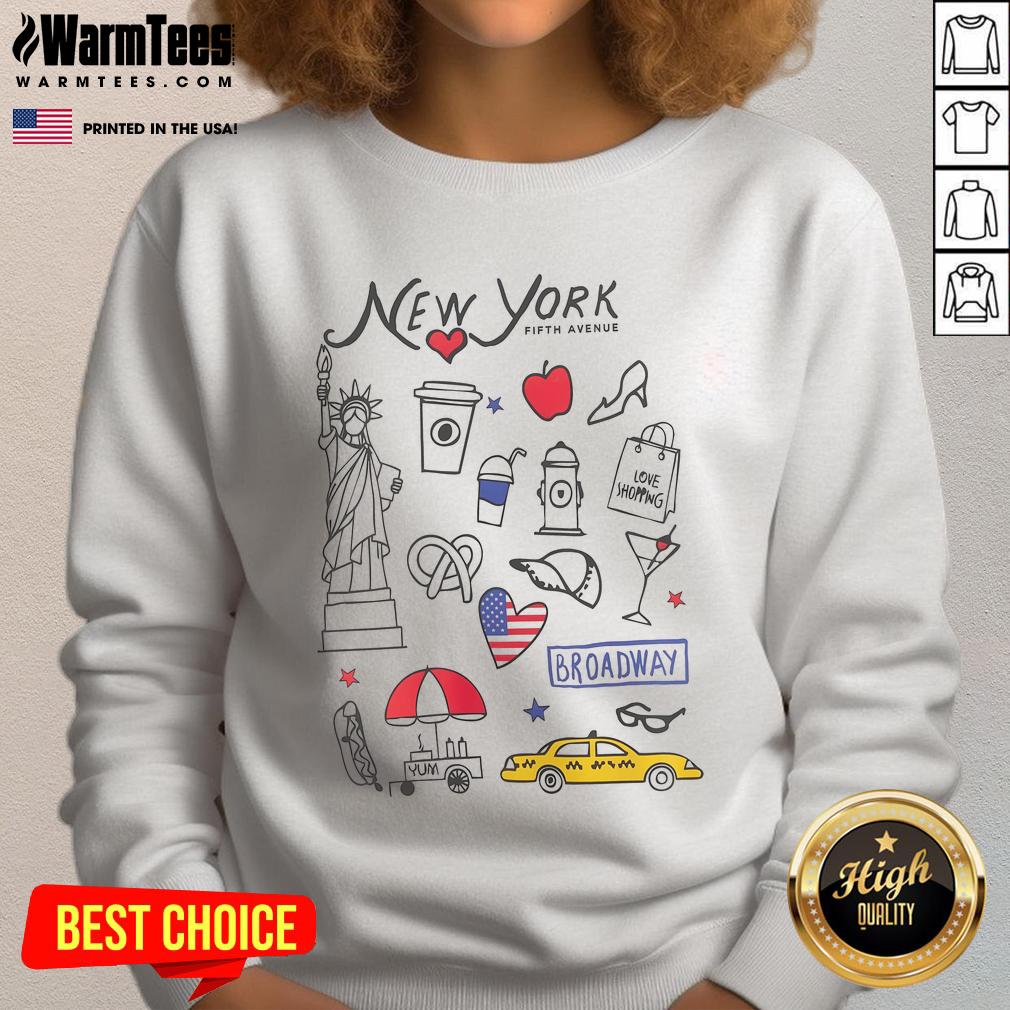 Nice Ss25 New York Sketchy Relaxed T-Shirt - Image 5