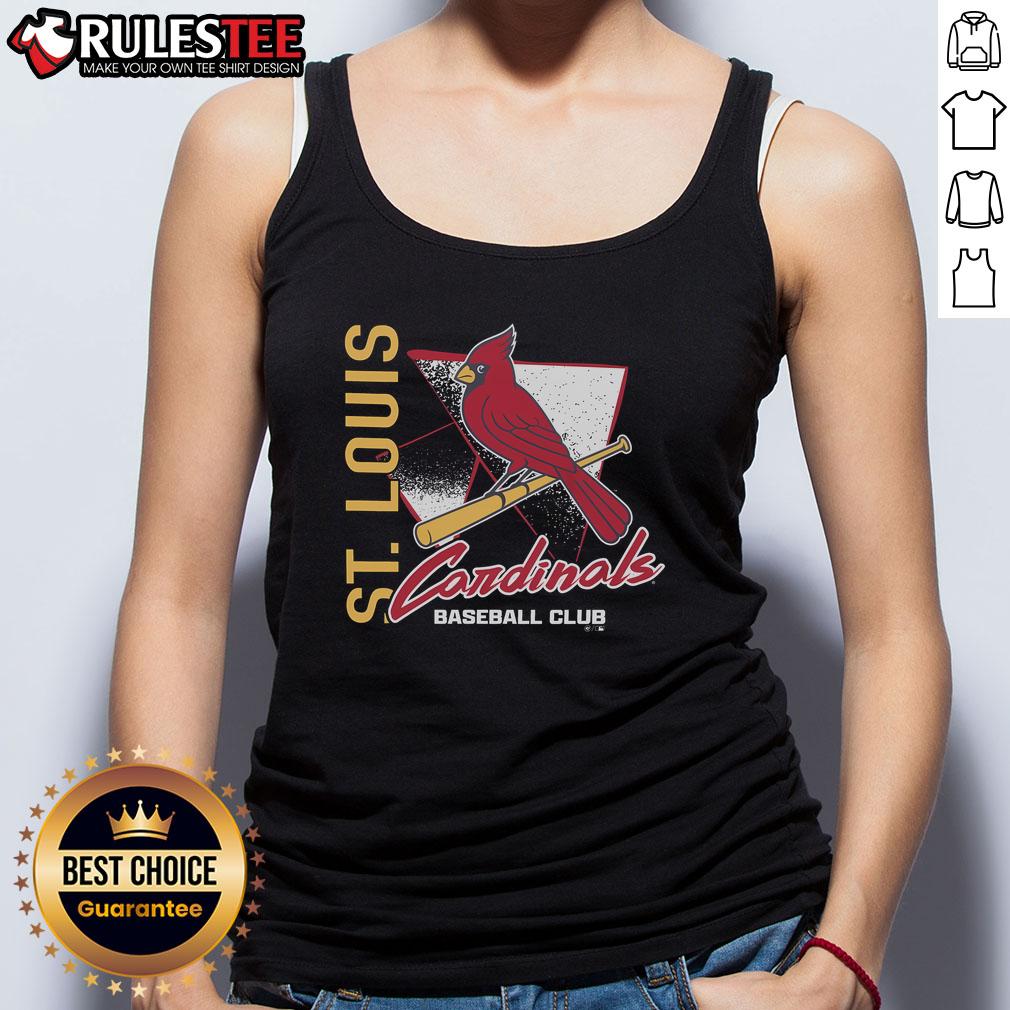Nice St Louis Cardinals Side Arm Baseball Club T-Shirt - Image 4
