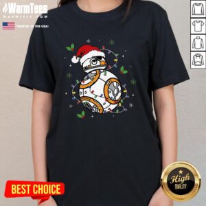 Alternative view of Nice Star Wars BB-8 Christmas T-Shirt