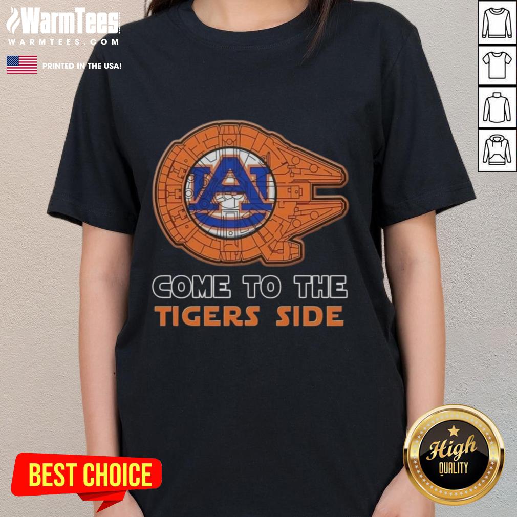 Nice Star Wars Come To The Auburn Tigers Side T-Shirt - Image 3