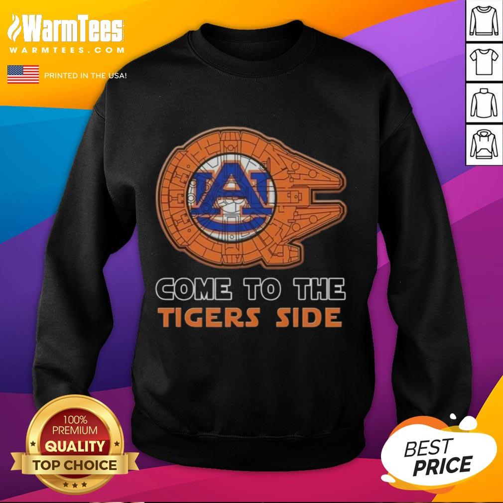 Nice Star Wars Come To The Auburn Tigers Side T-Shirt - Image 5
