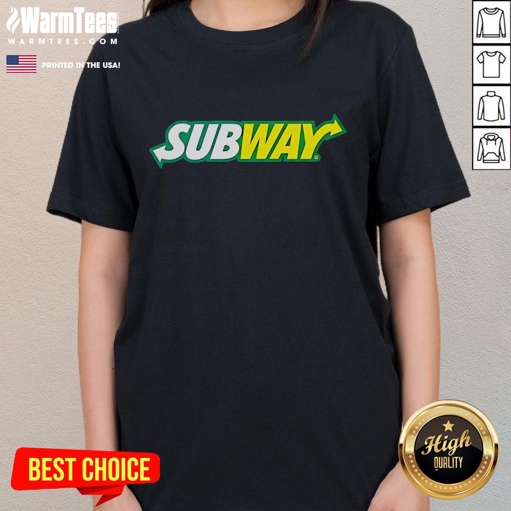Nice Subway Logo Catering T-Shirt - Image 3